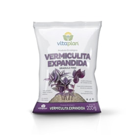 Vermiculita Expandida Grânulos Finos Vitaplan 200g