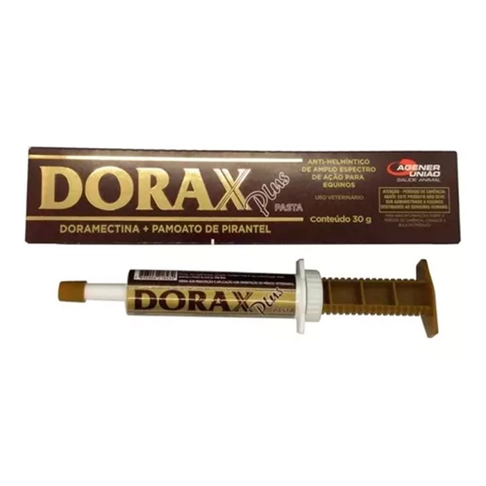 Vermífugo Dorax Plus em Pasta Agener 30gr