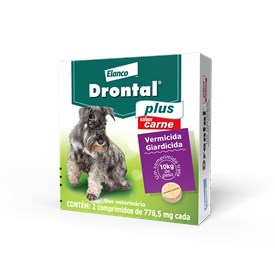 Vermífugo Drontal Plus para Cães de Até 10 kg 