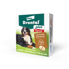 Vermífugo Drontal Plus para Cães de Até 35kg 