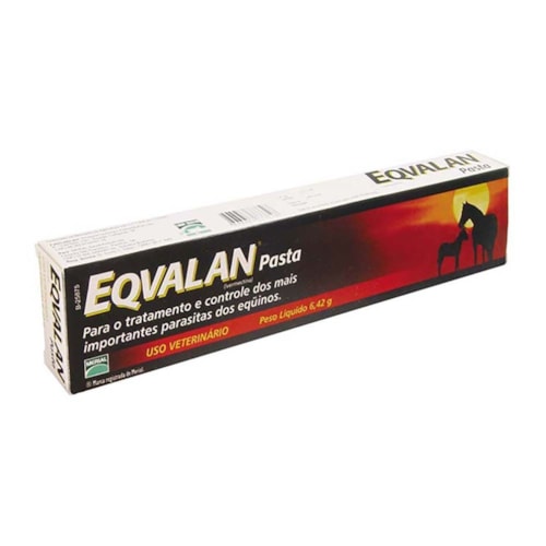 Vermífugo Eqvalan para Equinos Pasta 6,42g