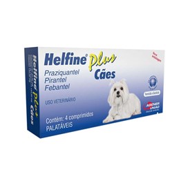 Vermífugo Helfine Plus para Cães 10kg 