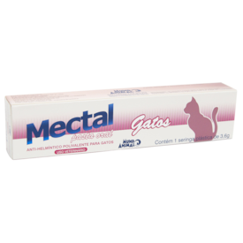 Vermífugo Mectal Pasta Oral Para Gatos 3,6g - Mundo Animal