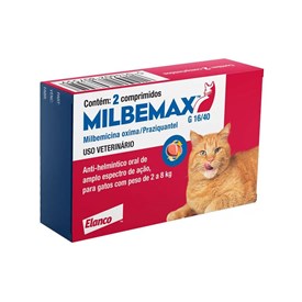 Vermífugo Milbemax para Gatos de 2 a 8kg