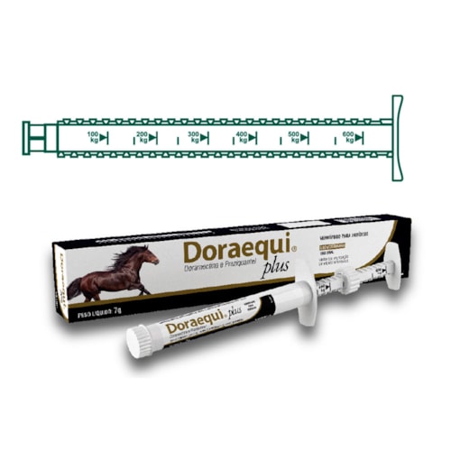 Vermífugo para Equinos Doraequi Plus Vetnil 7gr