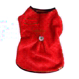 Vestido Pickorruchos Vermelho para Cães
