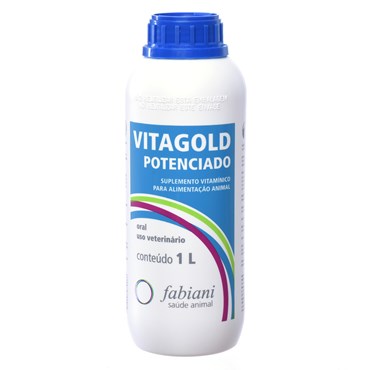 Vitagold Potenciado - Fabiani Saúde Animal