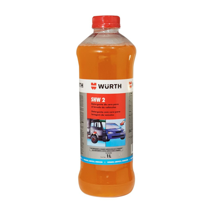 Wurth Shampoo Automotivo com Cera SHW2 1L - Wurth