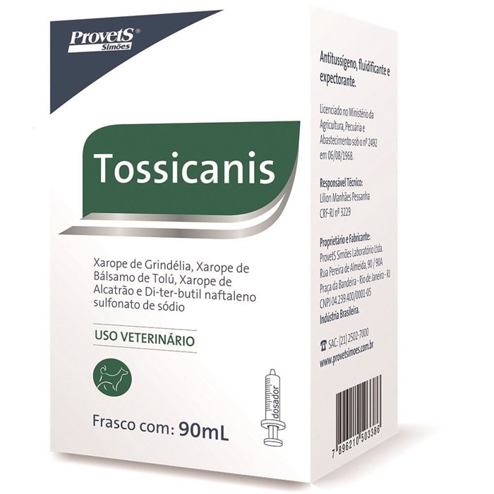 Xarope Tossicanis Provets para Cães 90ml
