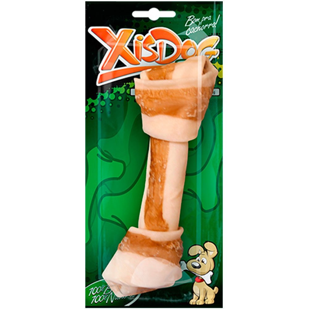 Xisdog Osso Bio com Nó Duplo para Cães