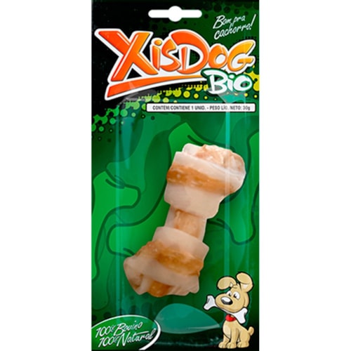 Xisdog Osso Bio Nó Duplo para Cães Tamanho P