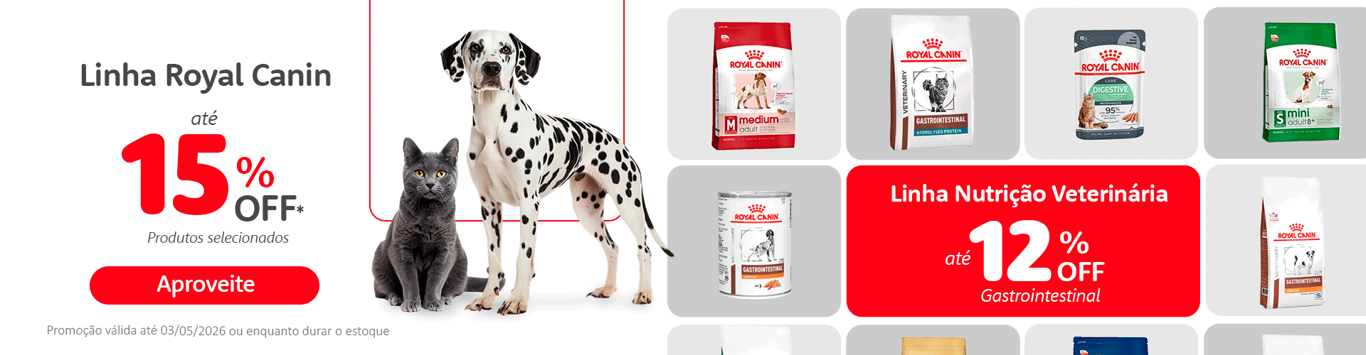 Royal Canin Descontos Imperdíveis
