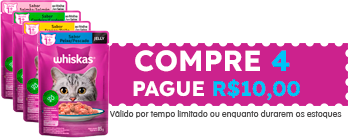 Compre 4 Pague R$ 10,00